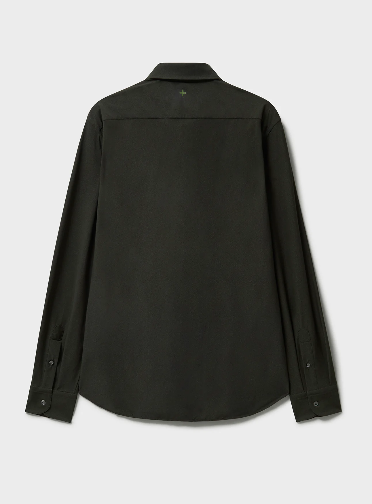 Recycled Italian Chocolate Cut Away Comfort Shirt - Image 5