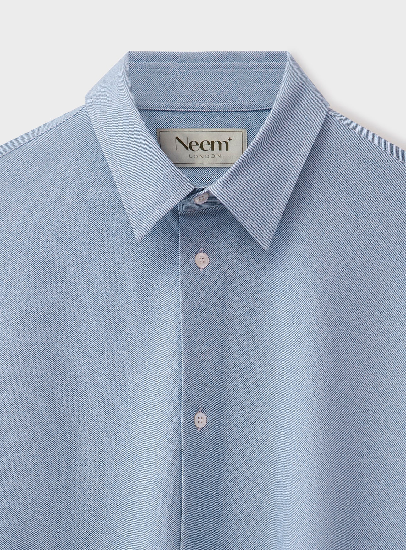 Comfort Sky Twill Louche Oversized Shirt - Image 3