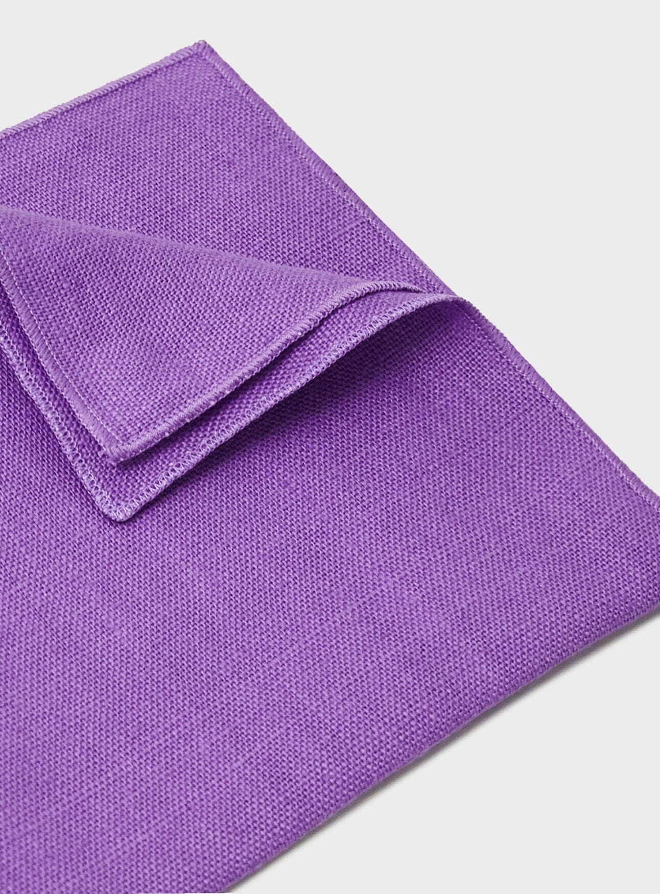Italian Upcycled LInen Pocket Square - Image 7