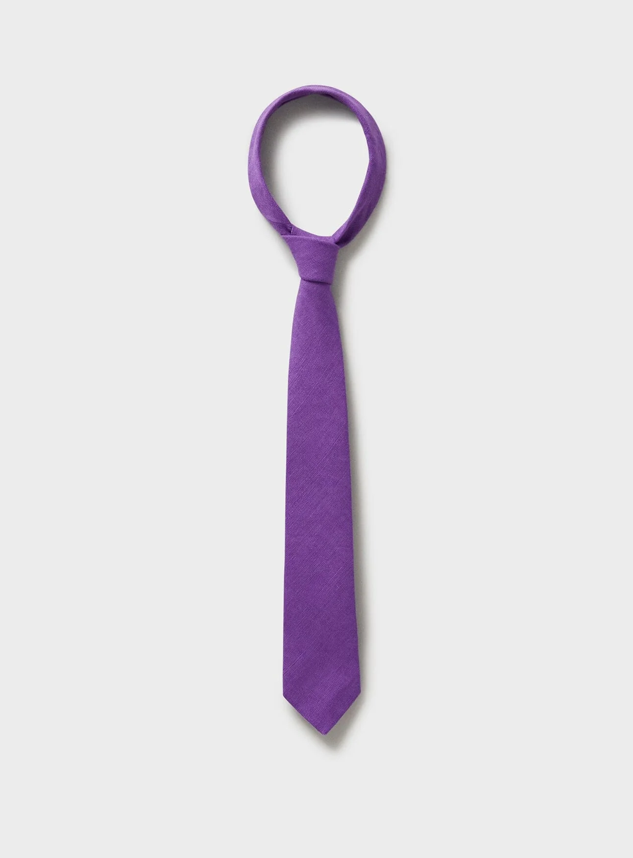 Italian upcycled linen tie - Image 3