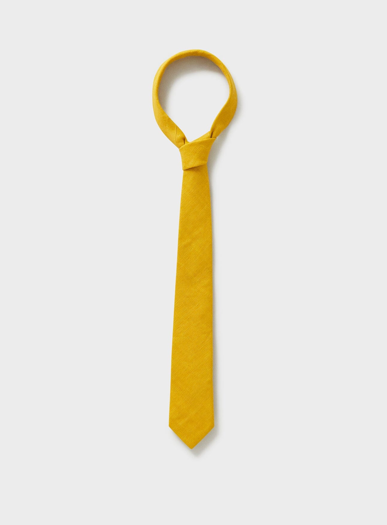 Italian upcycled linen tie - Image 4