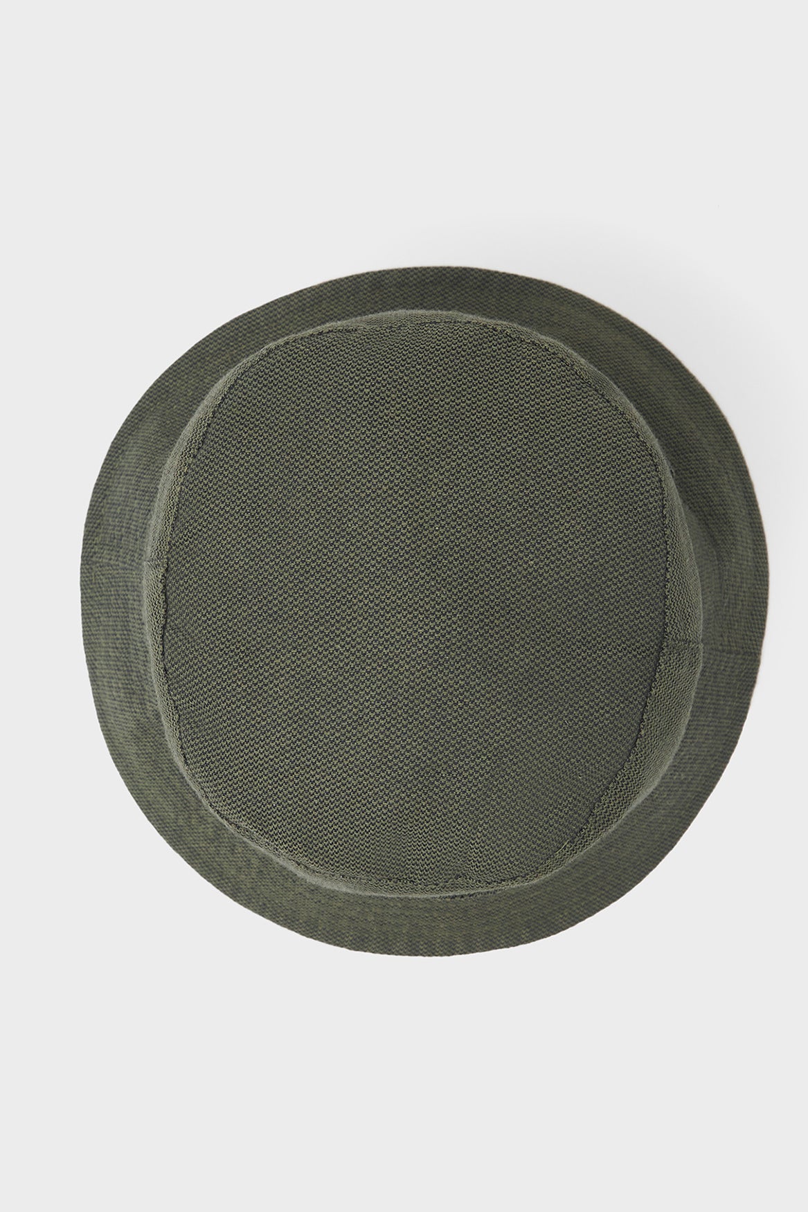 Recycled Italian Flannel Green Neem Bucket hat - Image 4