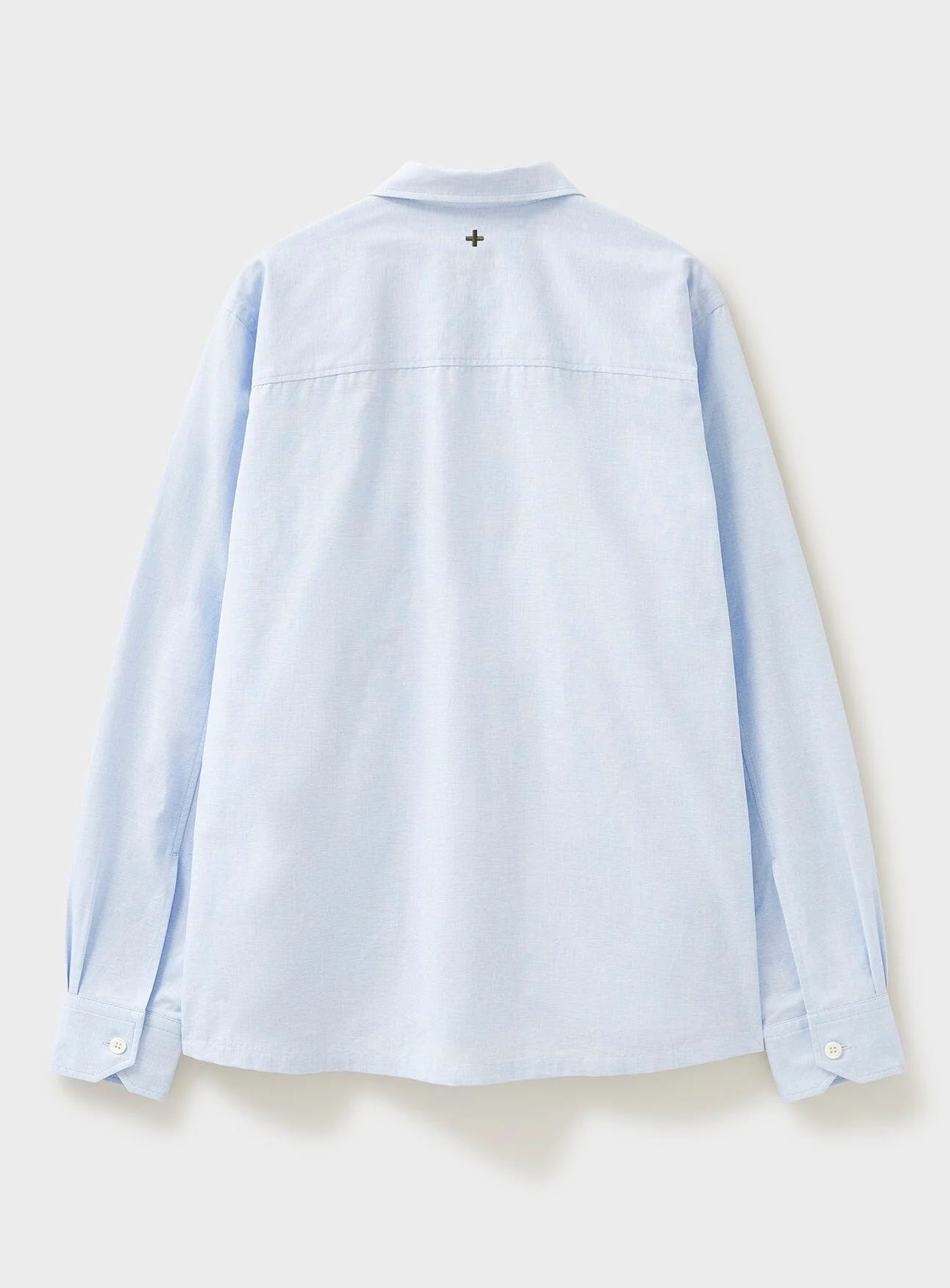 Recycled Italian Sky Fil-a-Fil Overshirt - Image 5