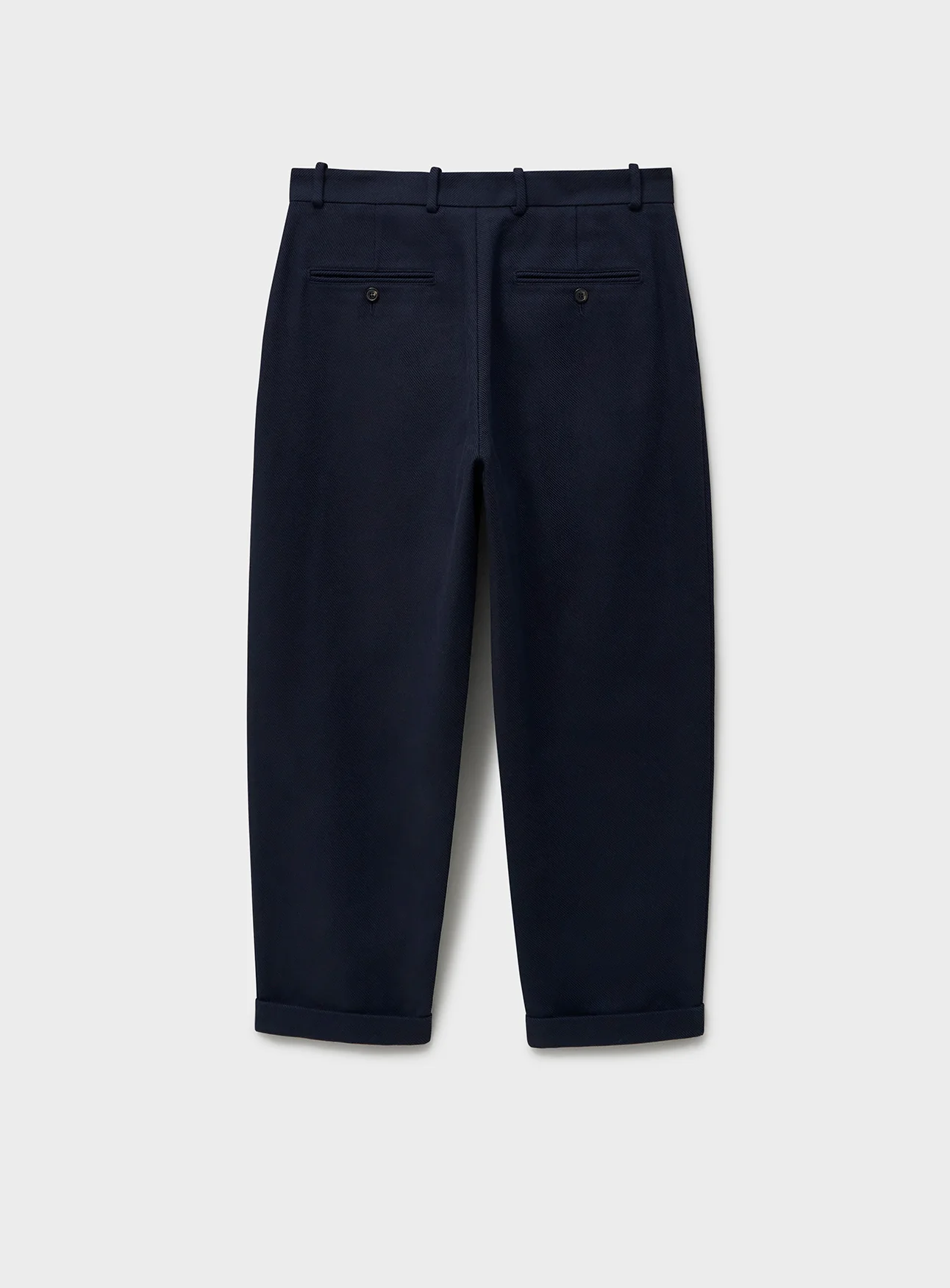 Recycled Twill Navy Chancery Cotton Suit - Image 4