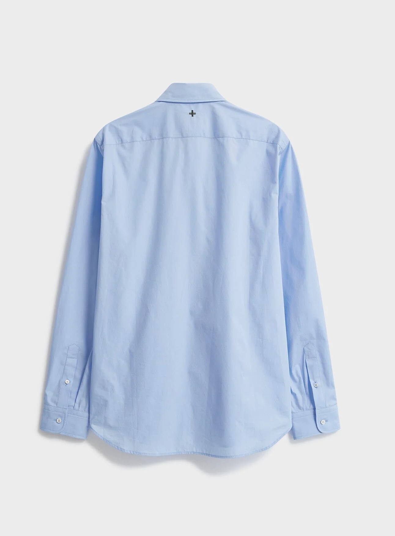 Regenerative Cotton Sky Modern Button-down Collar Popover Shirt - Image 6