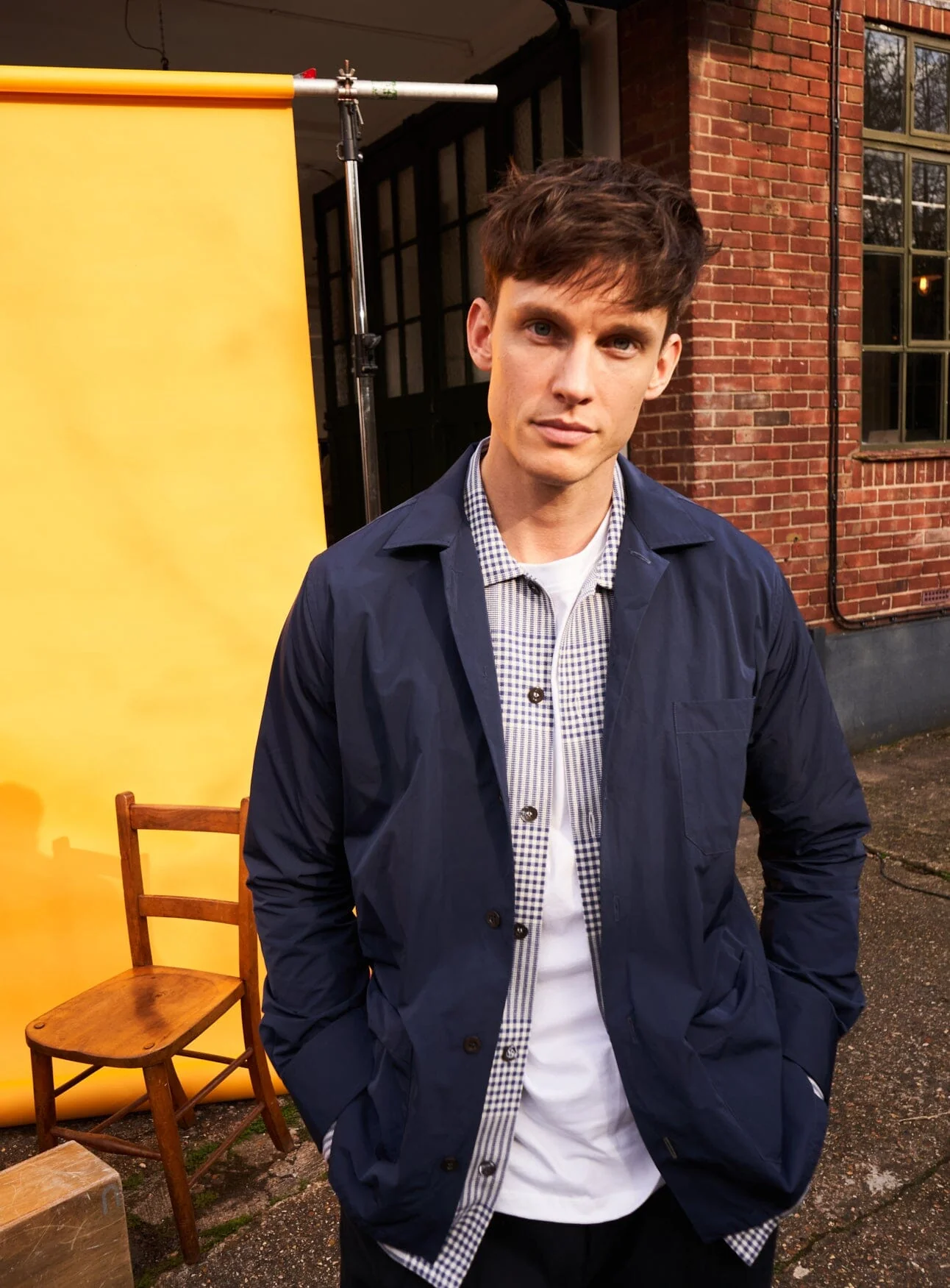 Sorona Navy Chancery Rain Jacket - Image 8