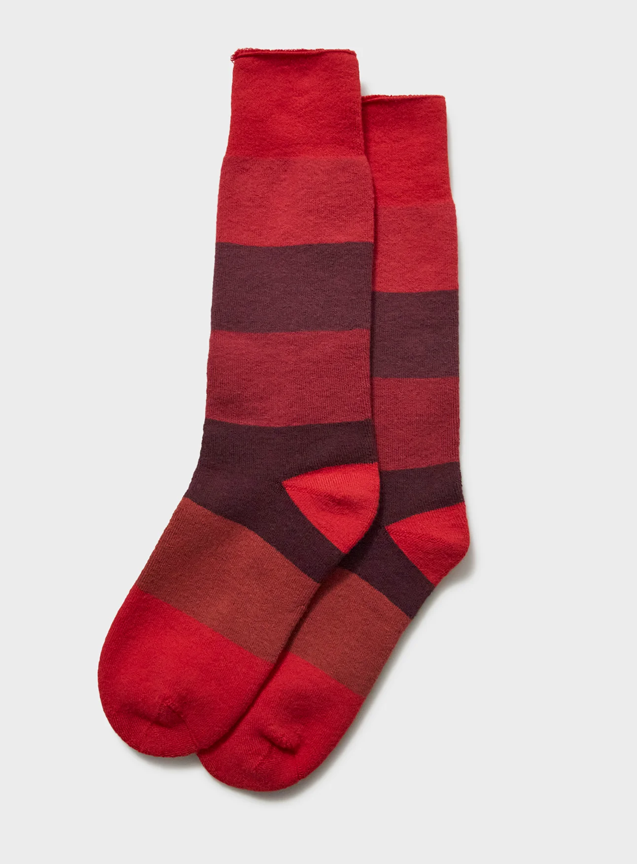 Supima British Red Stripe Socks