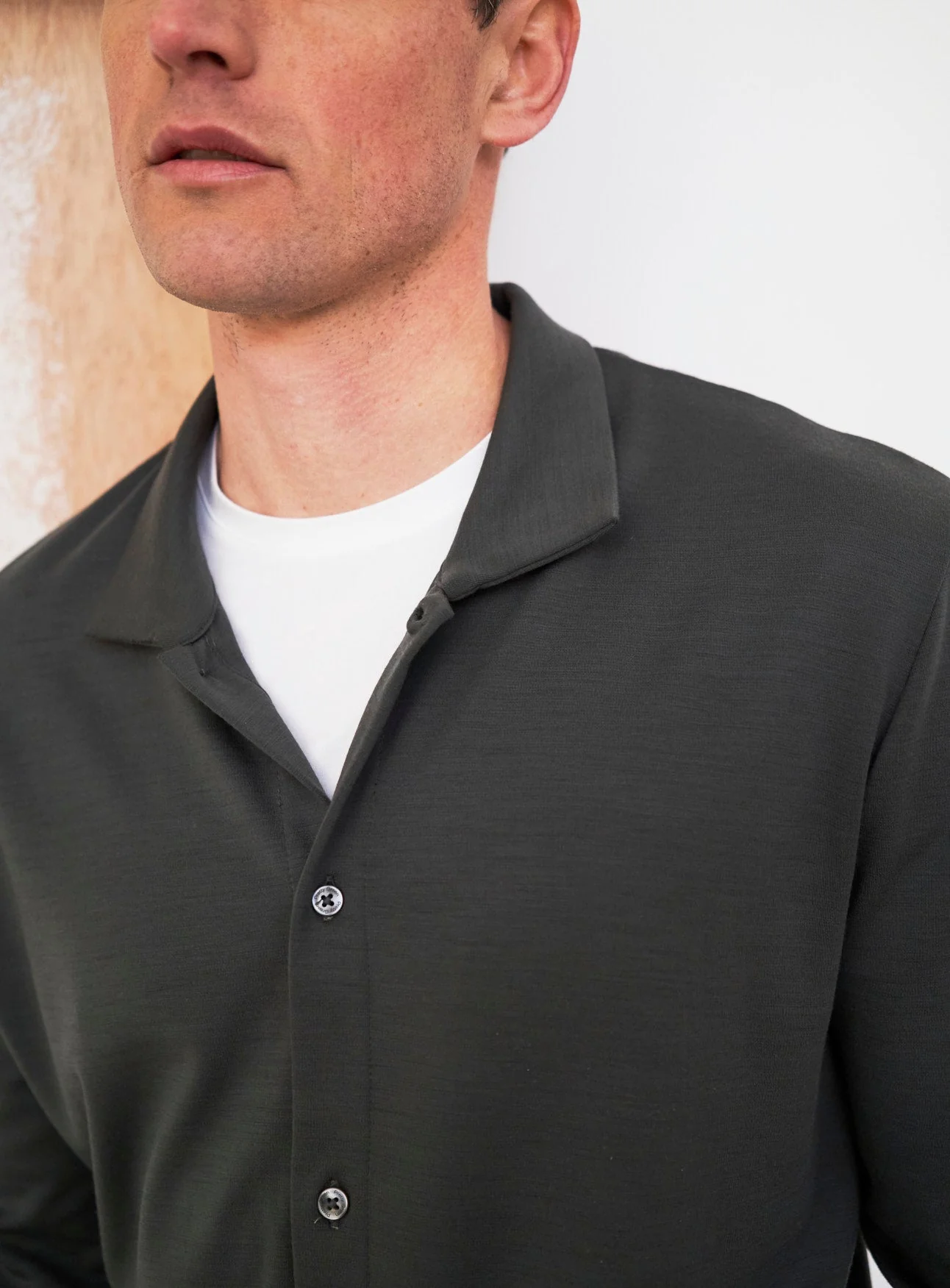 ZQ Merino Neem Green Jersey Cardigan - Image 7