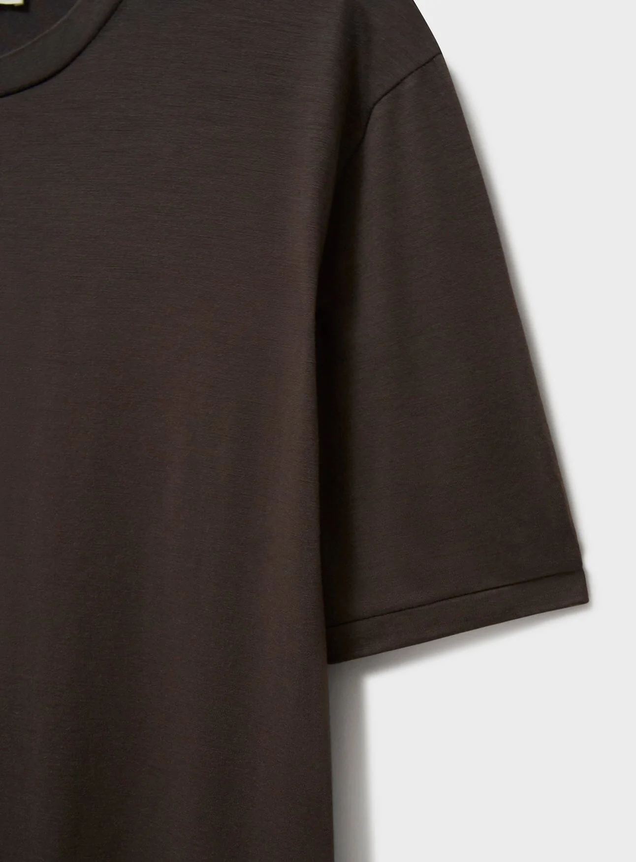 ZQ Merino Wool Chocolate Super 120s Stretch T-Shirt - Image 6