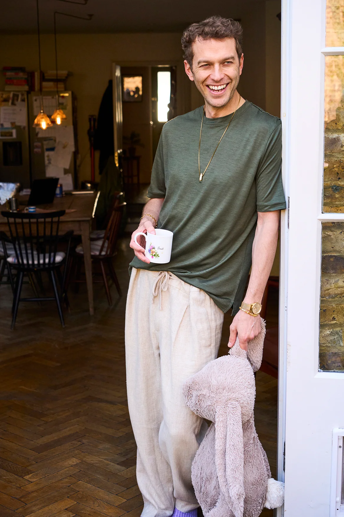 ZQ Merino Wool Jersey Olive T-Shirt - Image 2