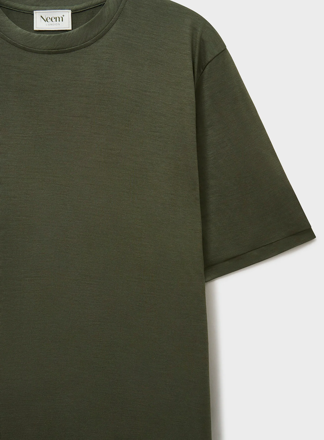ZQ Merino Wool Jersey Olive T-Shirt - Image 4