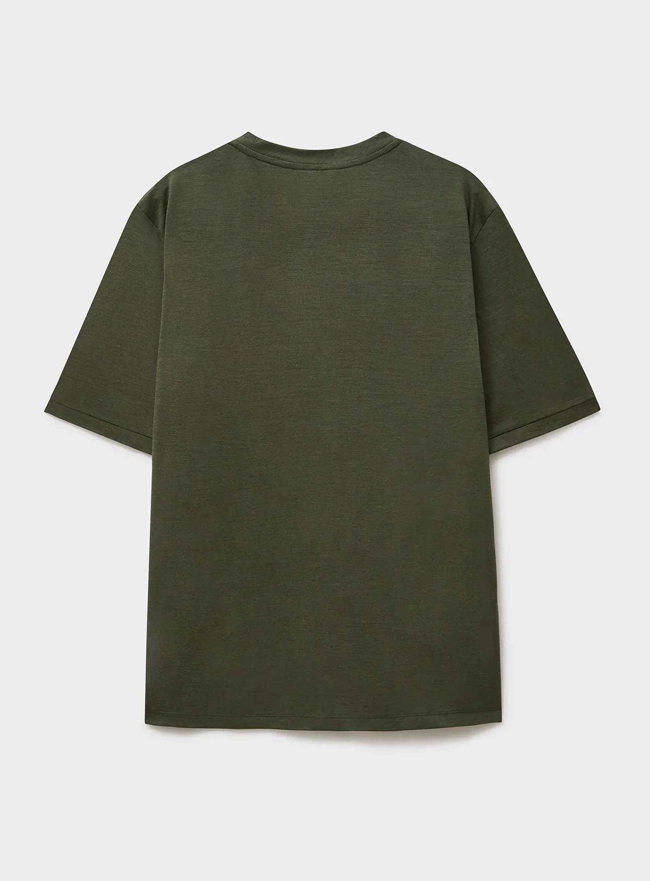 ZQ Merino Wool Jersey Olive T-Shirt - Image 5