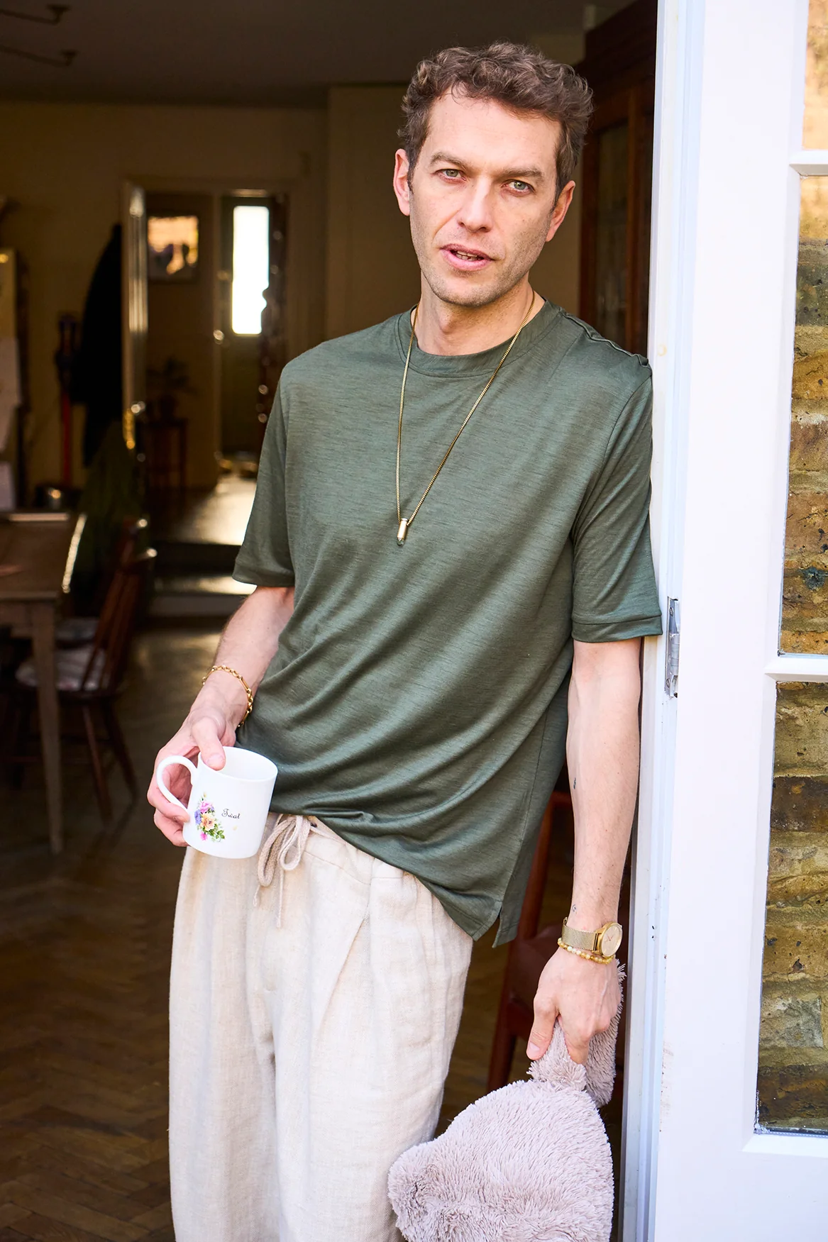 ZQ Merino Wool Jersey Olive T-Shirt - Image 7